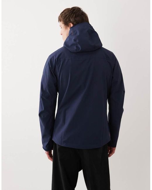 Dare 2b Blue Waterproof Hooded Torrek Iii Jacket for men