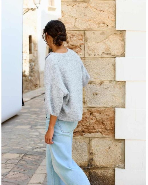 Pull&Bear Blue Short Sleeve Cardigan