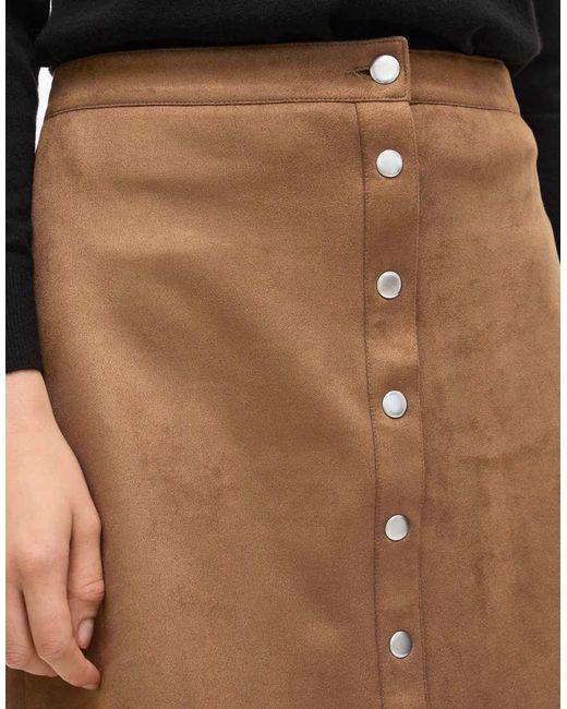 Vila Black Mini Skirt
