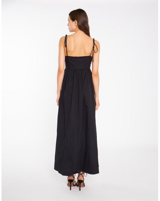 Glamorous Blue Corset Front Maxi-Dress
