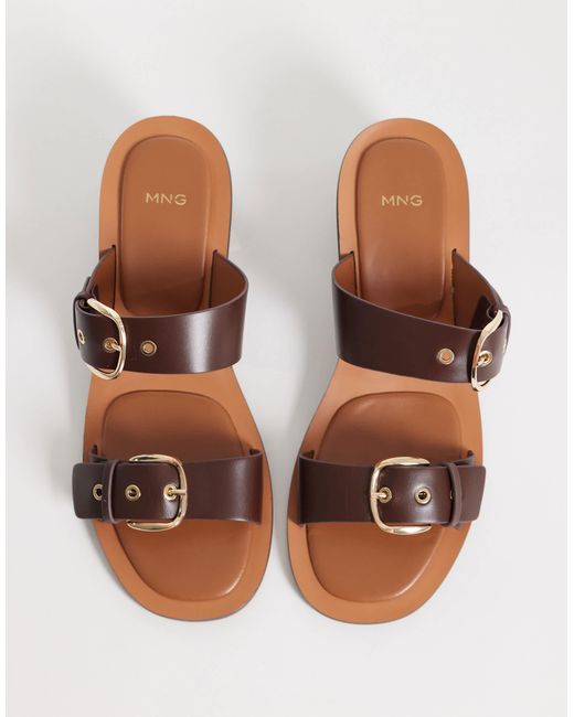 Mango Brown – sandaletten