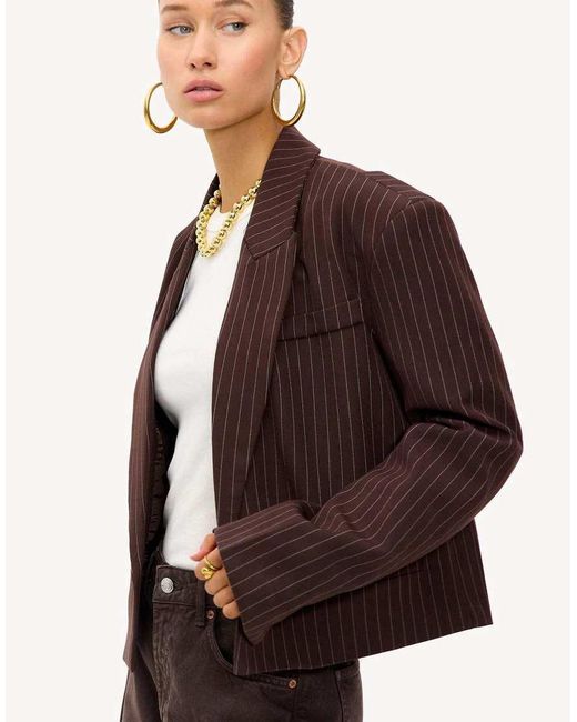 Loavies Purple Basically Perfect Love Blazer