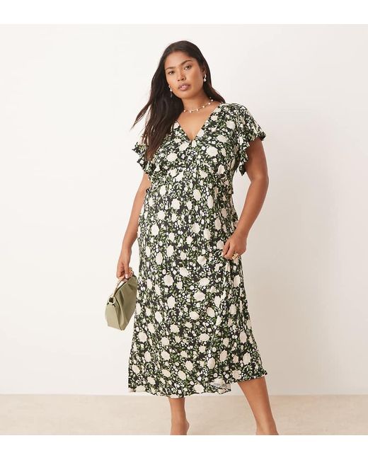 Nobody's Child Multicolor Martha Midi Tea Dress