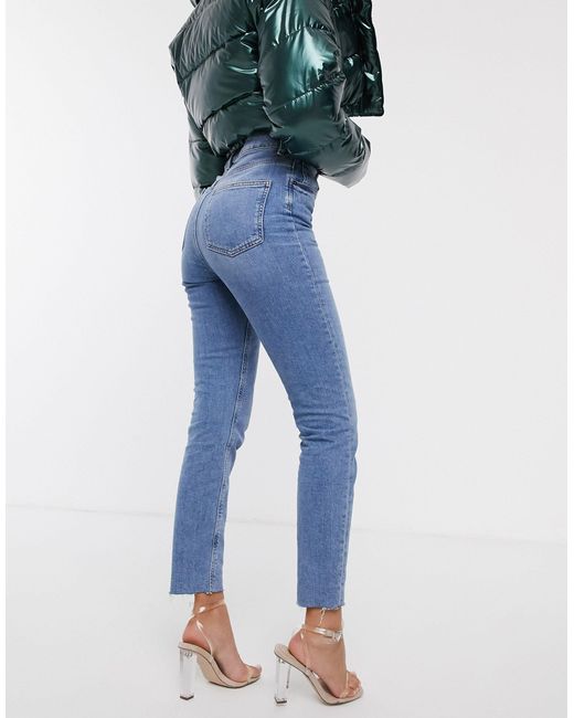 farleigh high waisted slim mom jeans