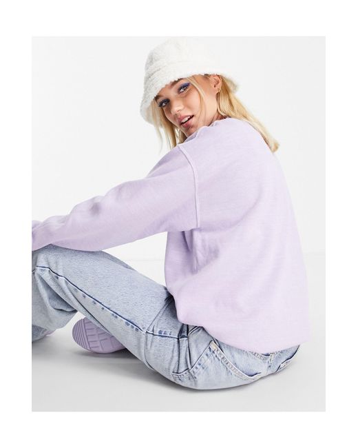 Miss Selfridge Purple – sweatshirt