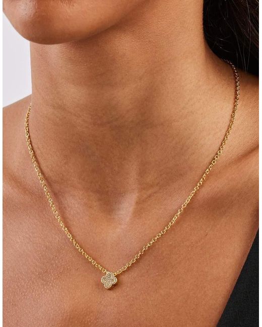 CERNUCCI Metallic Iced Motif Necklace