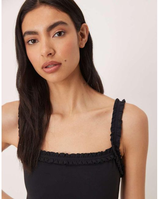 Abercrombie & Fitch Black Ypb Workout Dress With Built
