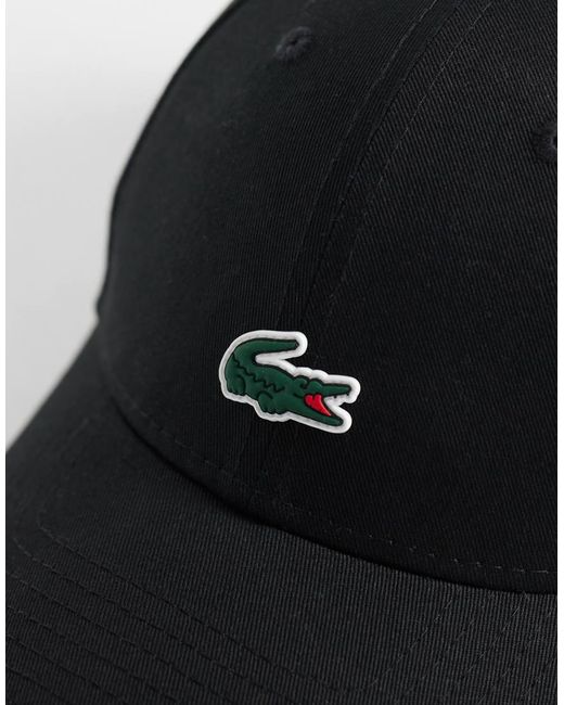 Lacoste Black New Era Cap for men