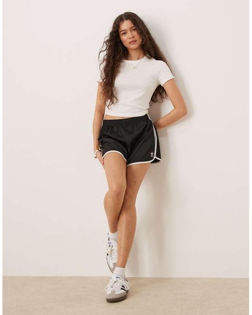 Gina Tricot Slim-Fit Top Met Korte Mouwen in het Natural