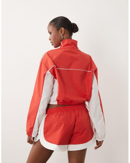 ASOS Red Weekend Collective Co-ord Nylon Track Jacket