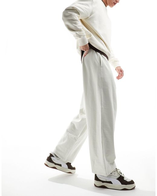 Pantalon bouffant - gris ASOS pour homme en coloris White