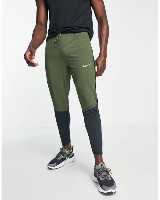 Run divison phenom - jogger hybride - kaki et noir Nike pour homme en  coloris Vert | Lyst