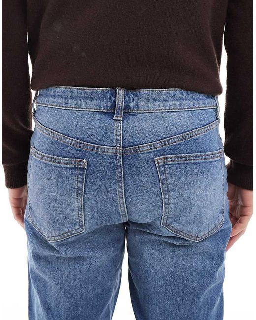 ASOS Blue Skinny Jeans for men