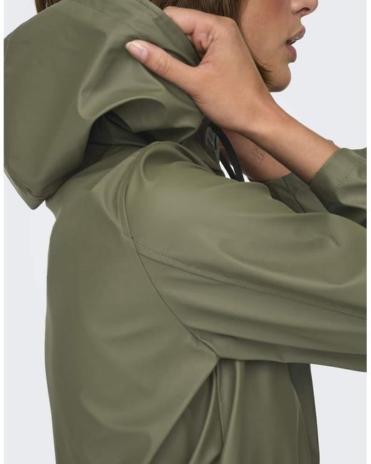 ONLY Blue Raincoat