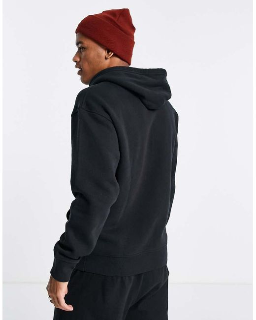 Levi's Black Hoodie With Boxtab Logo for men