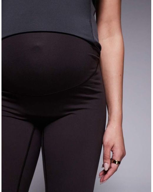 4505 Gray Maternity Icon High Waist Yoga legging