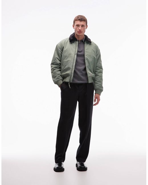 Coalfield - veste flight avec détail au col - moyen Dickies pour homme en coloris Gray