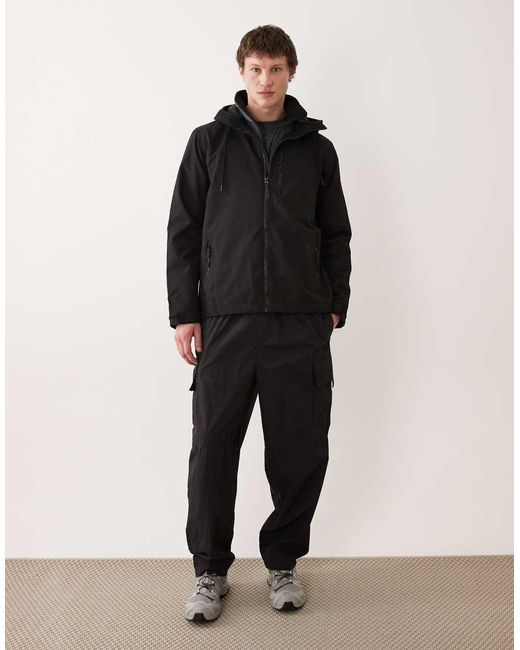 Regatta Black Waterproof Frankie Jacket for men