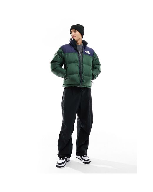 The North Face Green '96 Retro Nuptse Down Puffer Jacket for men
