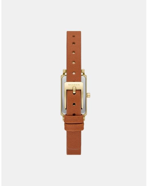 Skagen White Hagen Micro Two-Hand, Stainless Steel Watch