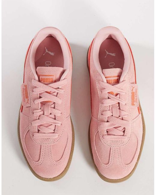 PUMA Pink Palermo Trainers