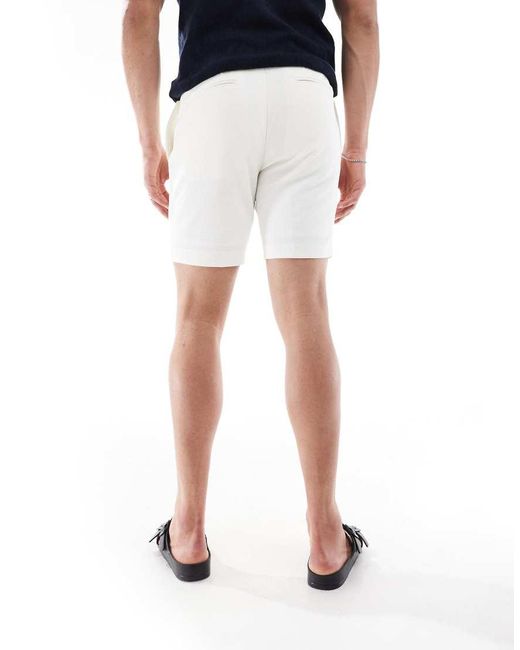 River Island Short Met Wafelstructuur in het Blue voor heren