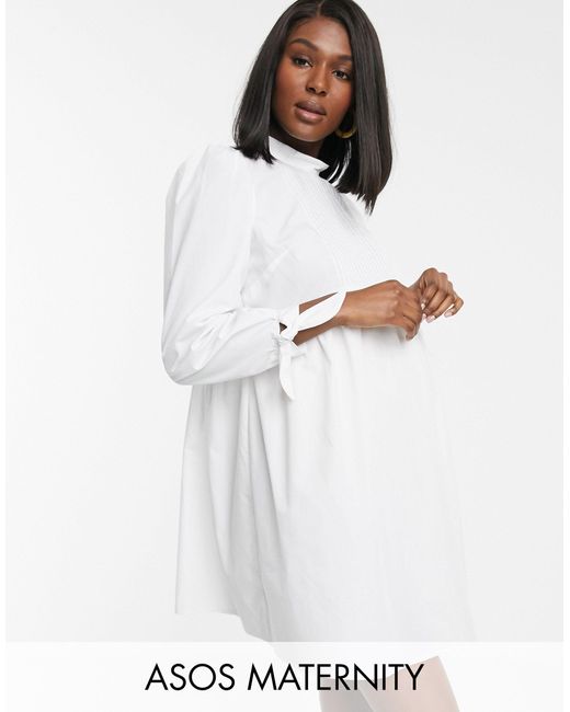 asos maternity smock dress