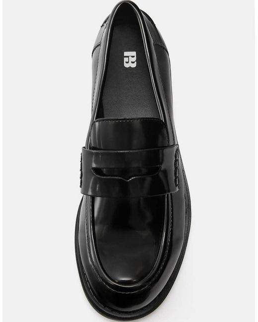 Pull&Bear Black Tassel Loafers