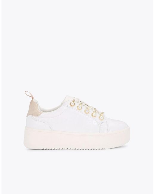 KG by Kurt Geiger Natural Lighter Pearl2 Trainers