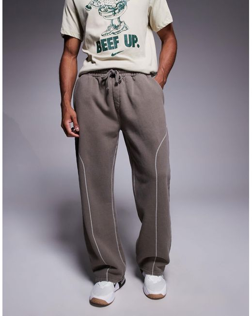 Good For Nothing – gerade geschnittene jogginghose in Gray für Herren