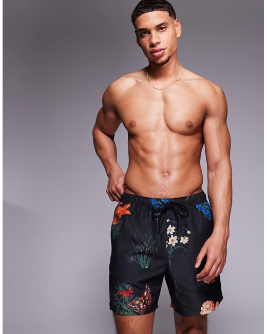 ASOS Blue Swim Shorts for men