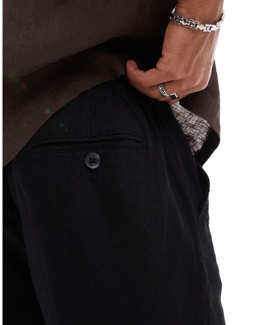 Threadbare – shorts in Black für Herren