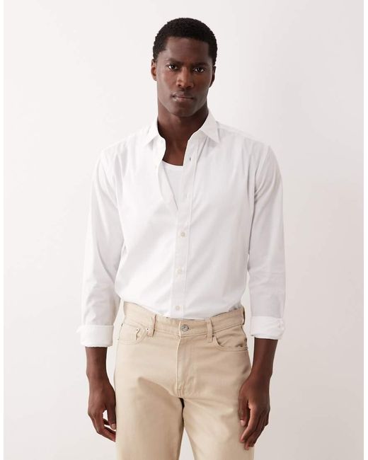 Mango Natural Cotton Shirt for men