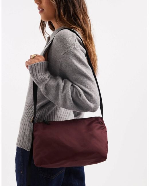 Levi's Gray – ali – kleine schultertasche aus nylon
