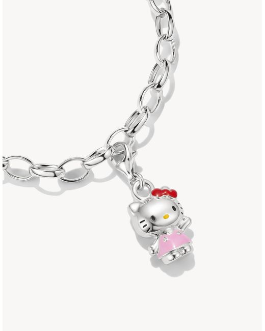 Thomas Sabo White Hello kitty charm