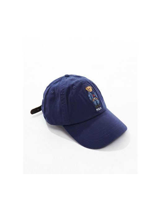 Polo Ralph Lauren – chino-baseballkappe in Blue für Herren