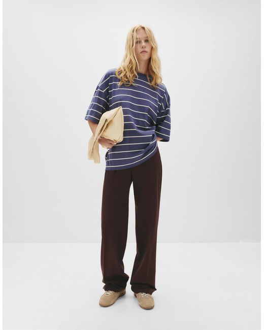 Pull&Bear Blue – elegante hose