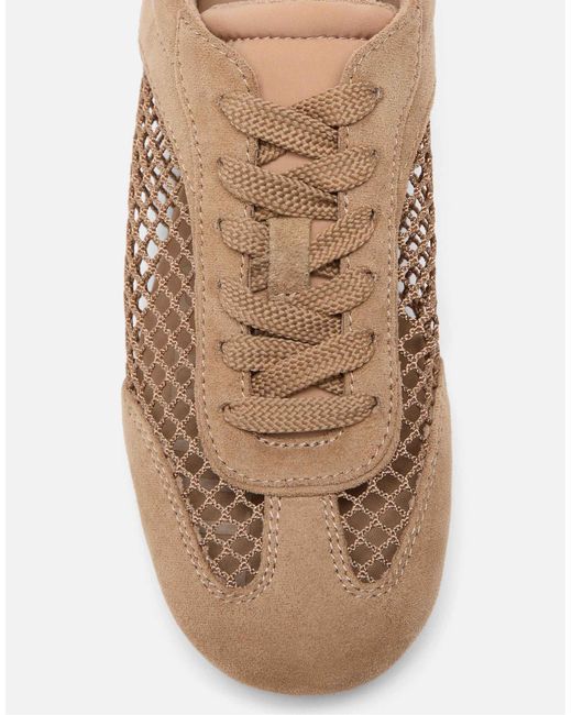 Stradivarius Brown – perforierte sneaker