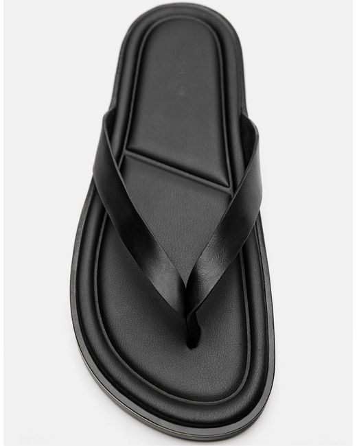 Pull&Bear – flache sandalen in White für Herren