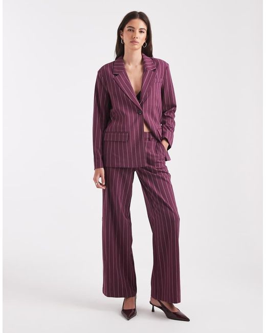 Object Purple Tailo Blazer Co-ord