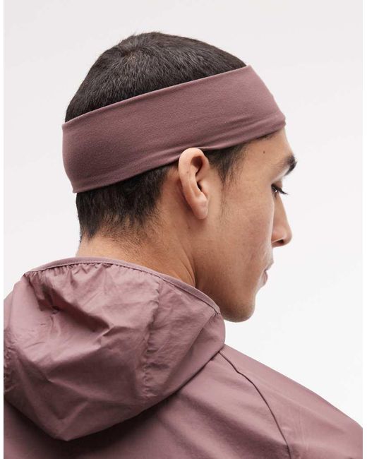Nike Brown Nike Dri-fit Fury Elevate Headband for men