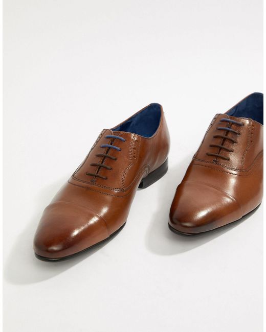 Ted Baker Murain Oxford Shoes in Brown for Men Lyst
