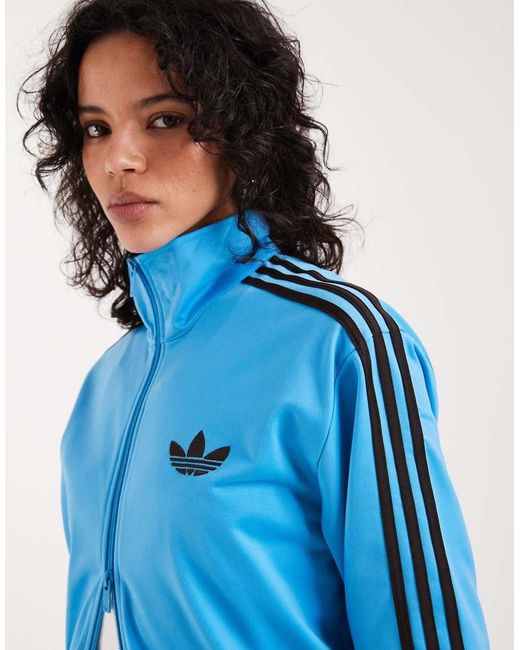 Adidas Originals Blue Firebird Loose Track Top