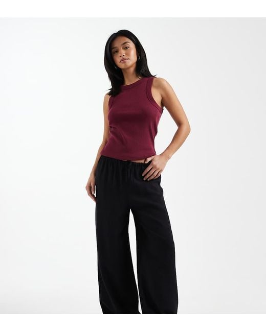 New Look Blue Wide Leg Trousers