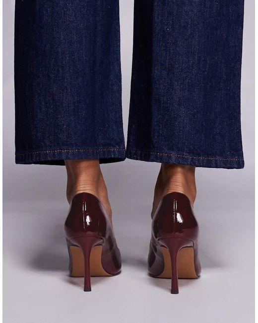 ASOS Blue Shore Mid Heel Pumps