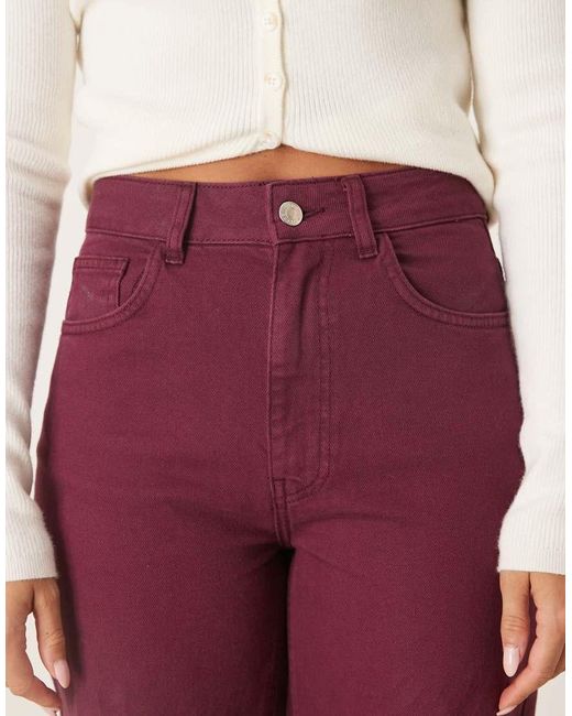 ASOS Pink Denim Dad Jean