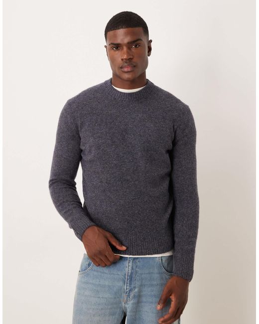 Pull ras Mango pour homme en coloris Blue