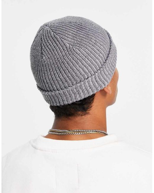 Berretto A Coste Inglesi di The North Face in Gray da Uomo