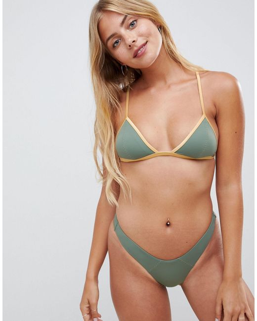 gold swimsuit bottoms