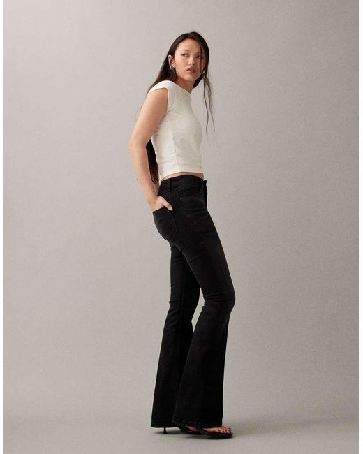 ASOS Natural Bootcut Flare Jeans